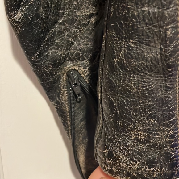 Vintage ‘1950-60’s ‘Top Gear Leathers’ Leather jacket.  Size Large - Picture 4 of 4